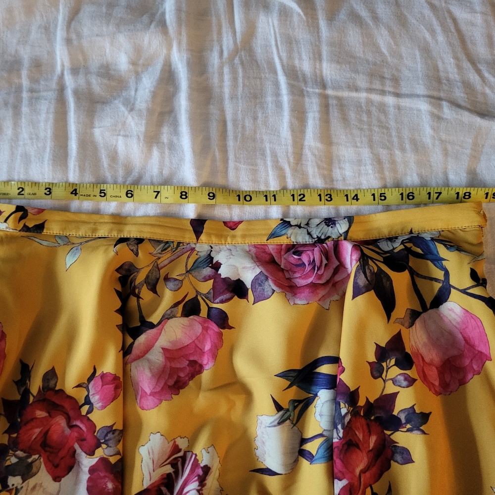 Satin Full Circle Skirt - Picture 2 of 8